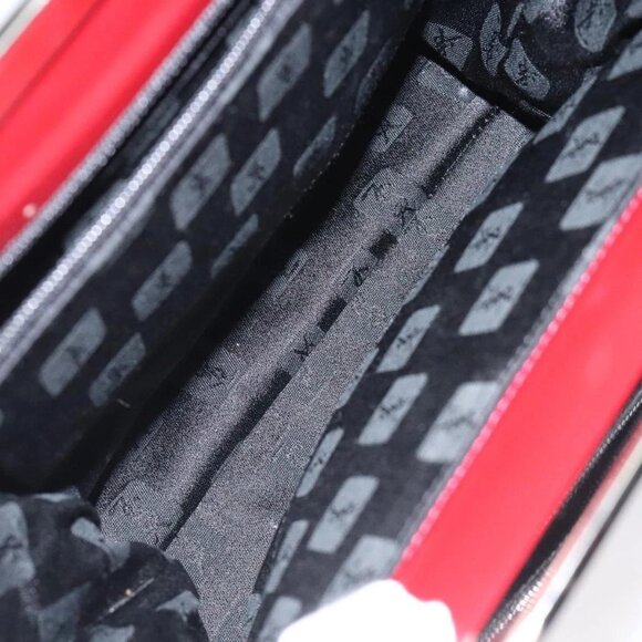 SAINT LAURENT Hand Bag Leather Red Auth - Picture 13 of 16